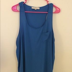 Loft razor back tank top